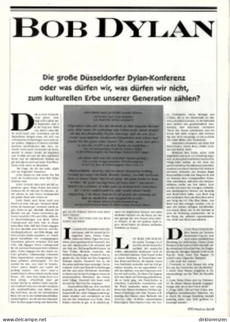Spex Magazine Germany 1985-03 Bob Dylan U2 Bangels Tears For Fears Orange Juice - Unclassified
