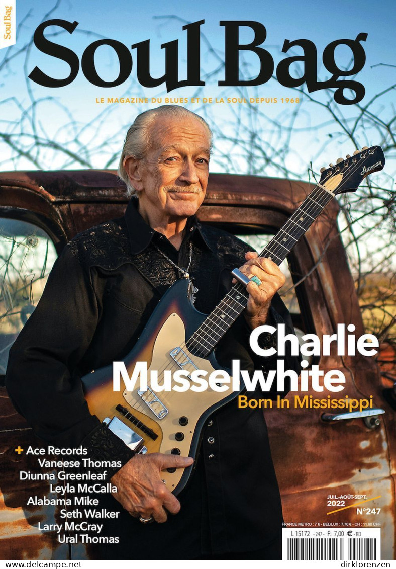 Soul Bag Magazine France 2022 #247 Charlie Musselwhite Diunna Greenleaf Alabama Mike - Ohne Zuordnung