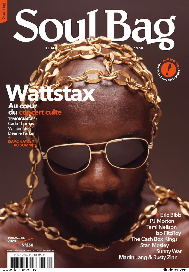 Soul Bag Magazine France 2023 #250 Wattstax Eric Bibb PJ Morton Tami Neilson - Unclassified