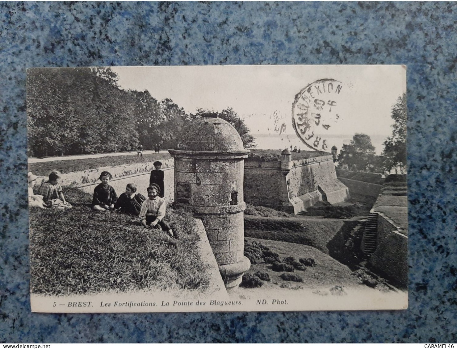 CPA  - 5  - BREST  - LES FORTIFICATIONS - LA POINTE DES BLAGUEURS - Brest