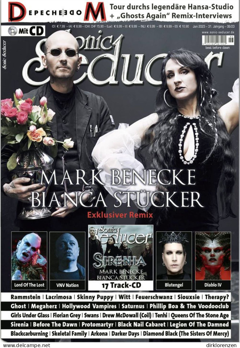 Sonic Seducer Magazine Germany 2023-06 Lord Of The Lost VNV Nation Blutengel - Unclassified