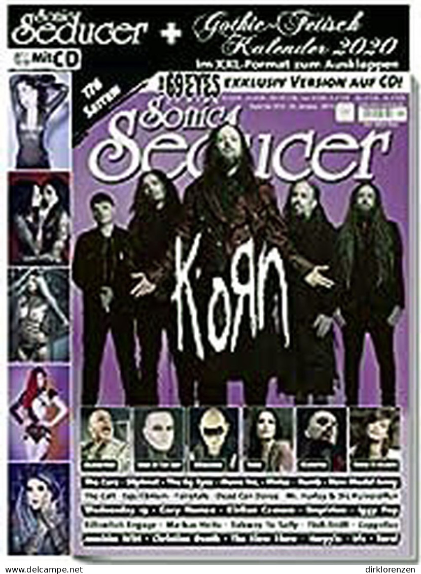 Sonic Seducer Magazine Germany 2019-09 Korn Rammstein Lord Of The Lost  - Zonder Classificatie