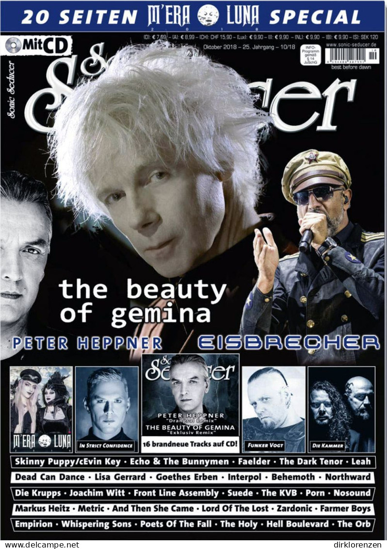Sonic Seducer Magazine Germany 2018-10 Gemina In Strict Confidence  - Unclassified