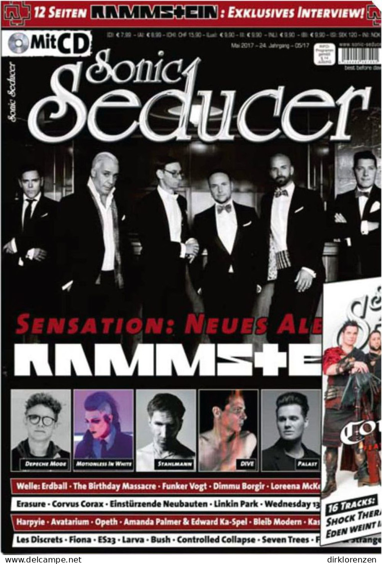 Sonic Seducer Magazine Germany 2017-05 Rammstein Depeche Mode  - Unclassified