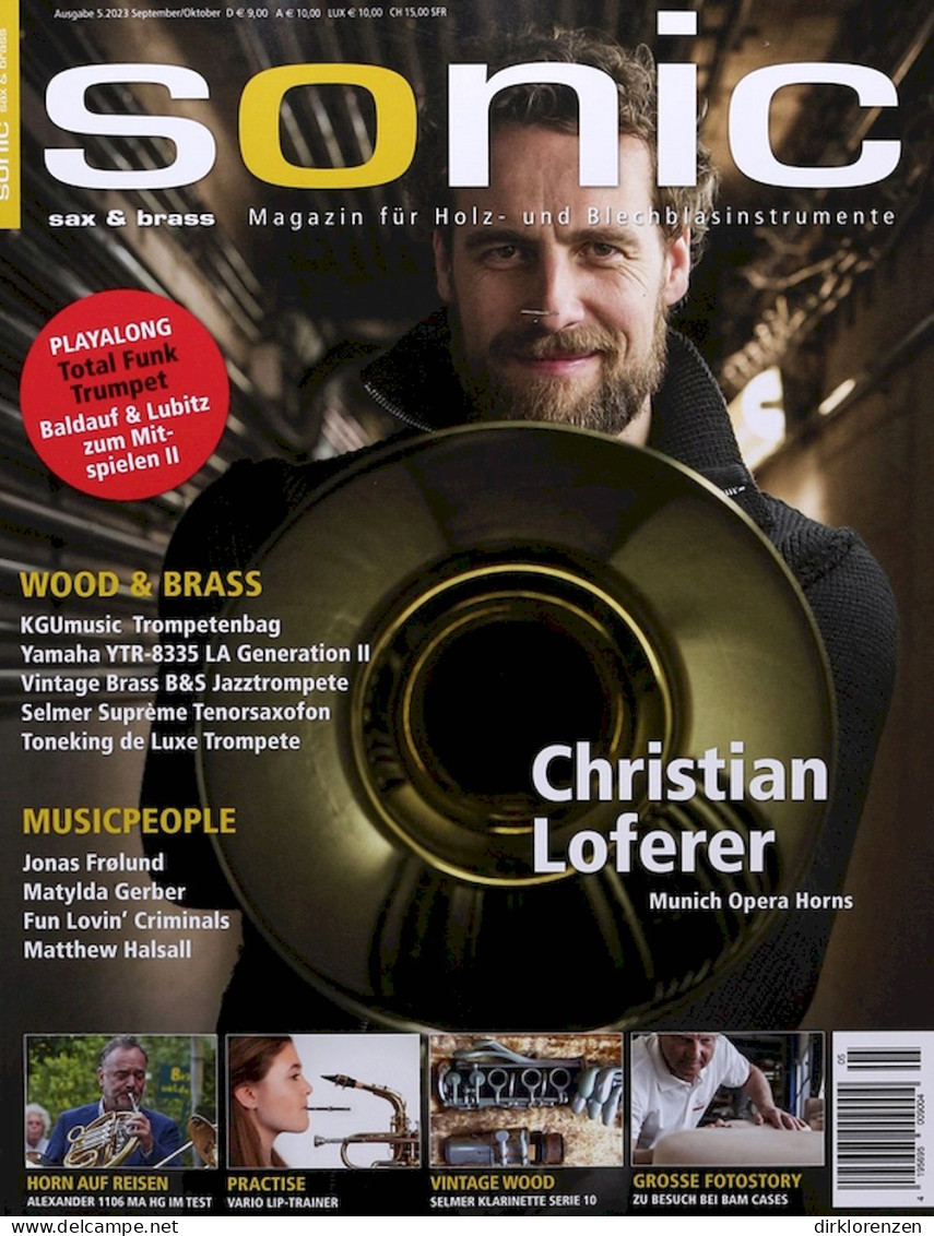 Sonic Magazine Germany 2023-05 Christian Loferer Matthew Halsall Matylda Gerber - Sin Clasificación