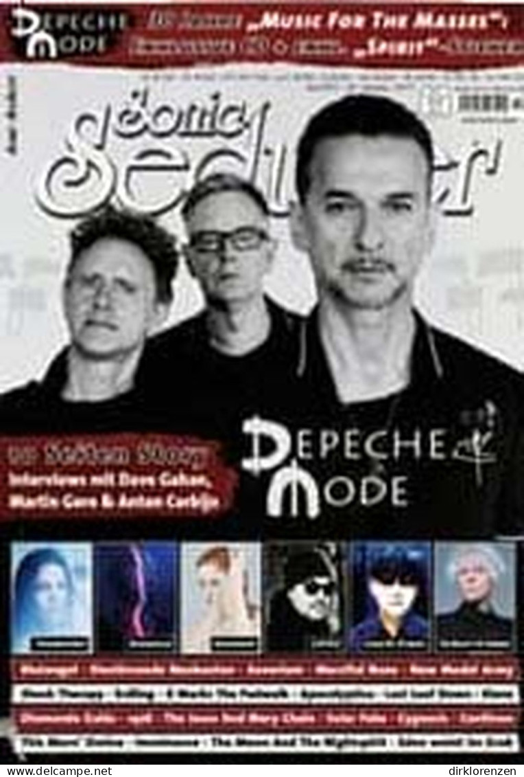 Sonic Seducer Magazine Germany 2017-04 Depeche Mode  - Unclassified