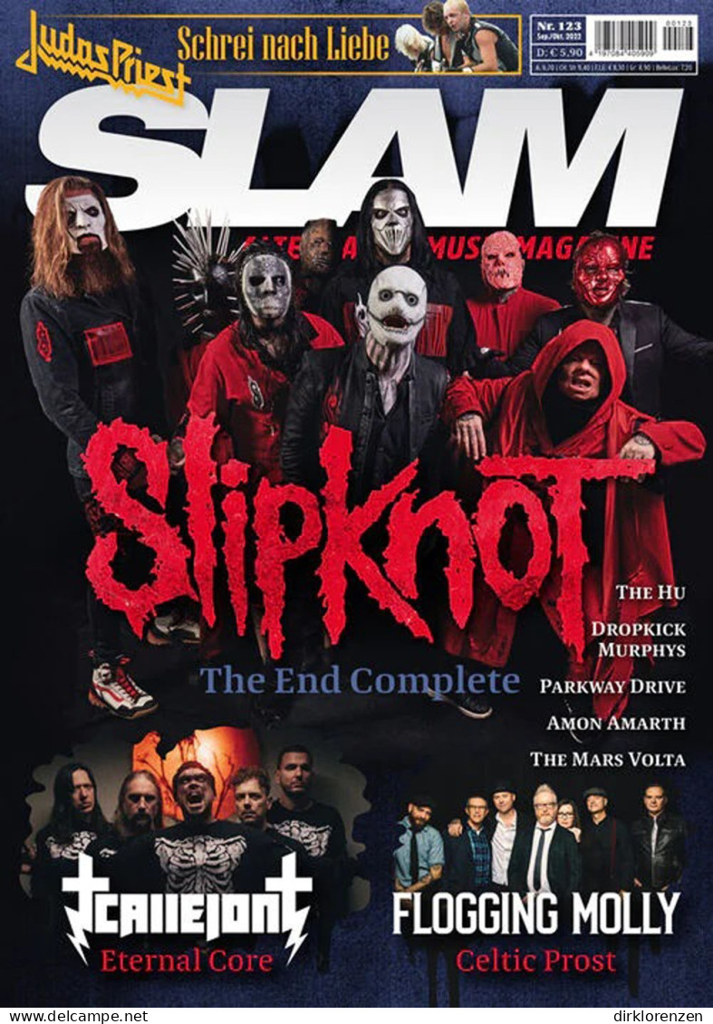 Slam Magazine Austria 2022 #123 Slipknot Callejon Flogging Molly Judas Priest - Unclassified