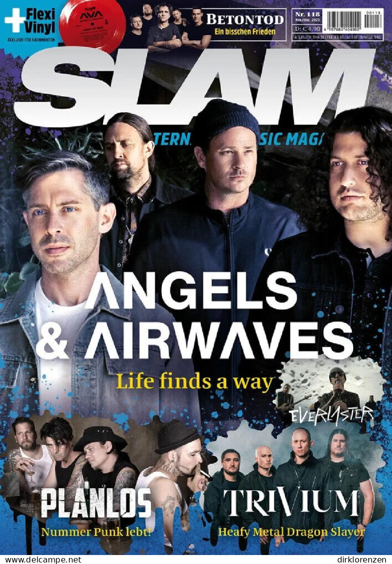 Slam Magazine Austria 2021 #118 Angels Airwaves Planlos Trivium  - Non Classés