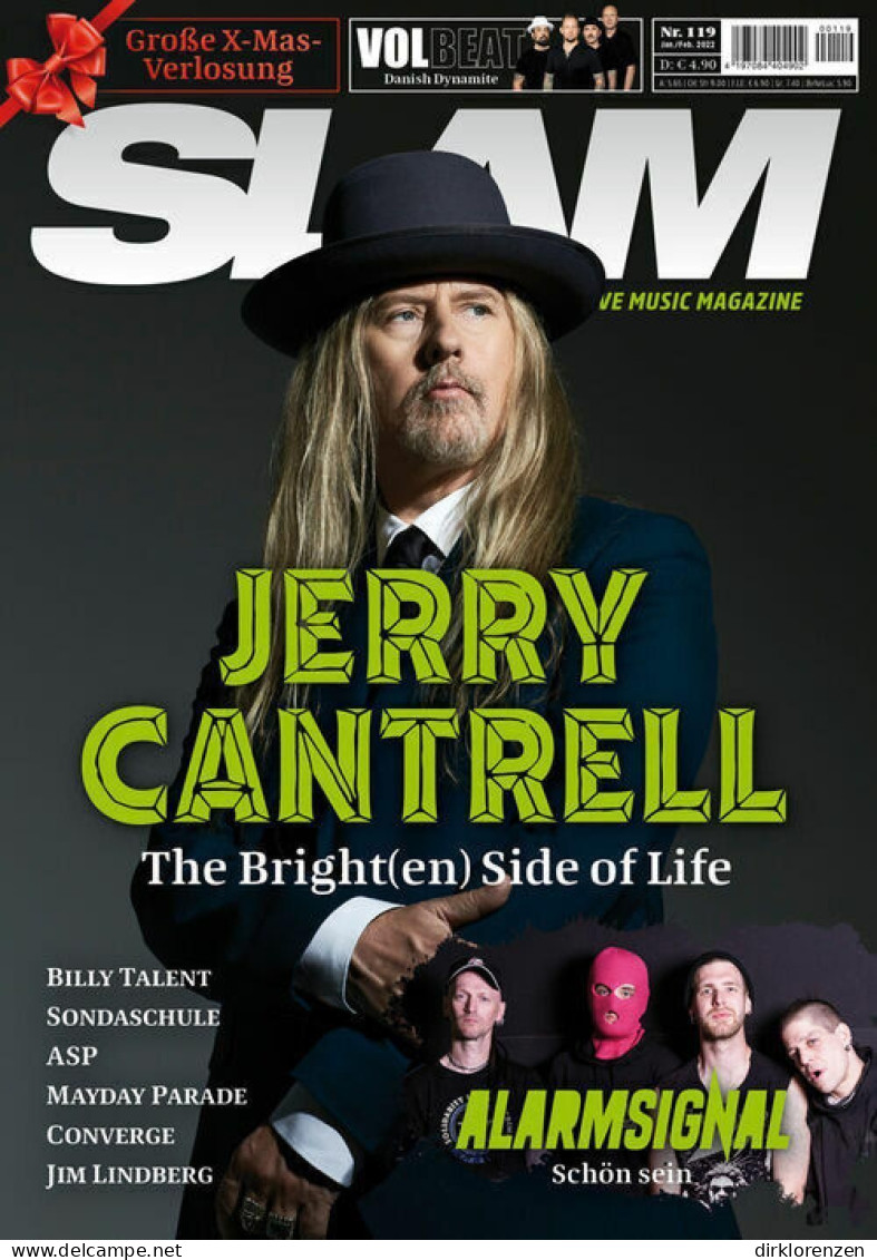 Slam Magazine Austria 2021 #119 Jerry Cantrell Billy Talent Mayday Parade - Unclassified