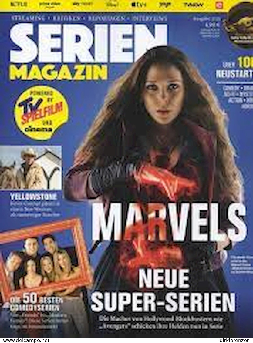 Serien Magazine Germany 2020-02 Elizabeth Olsen - Unclassified