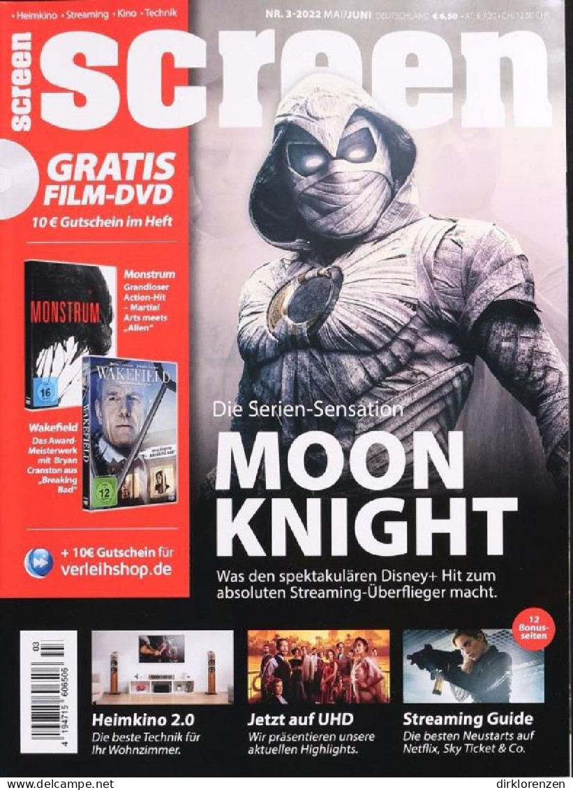 Screen Magazine Germany 2022-03 Moon Knight - Zonder Classificatie