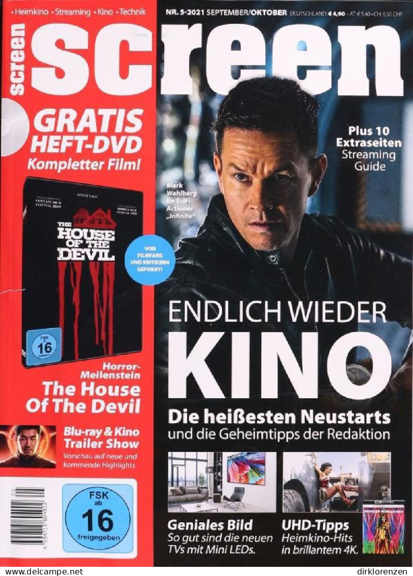 Screen Magazine Germany 2021-05 Mark Wahlberg - Ohne Zuordnung