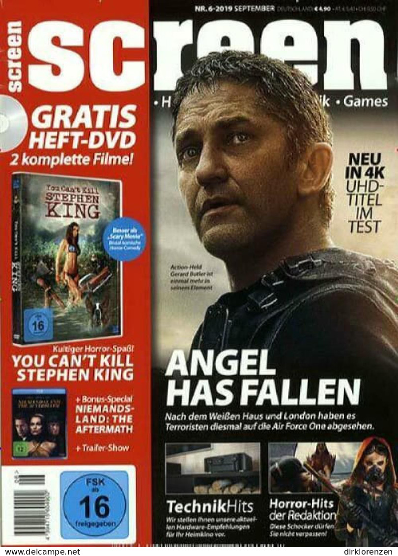 Screen Magazine Germany 2019-06 Gerard Butler - Ohne Zuordnung