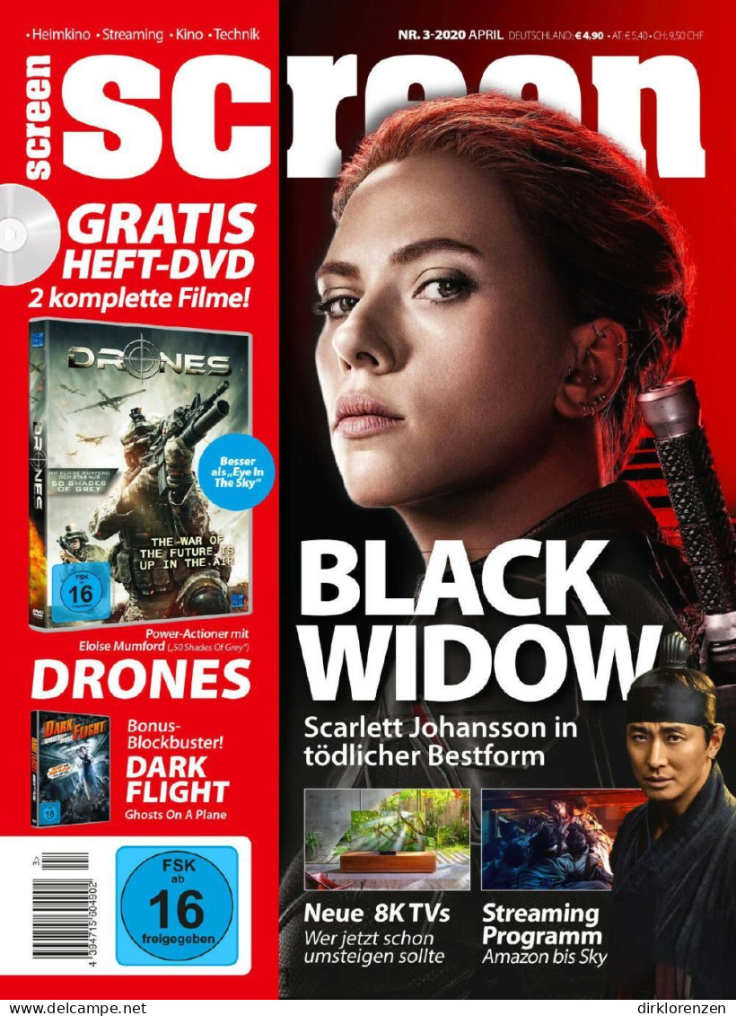 Screen Magazine Germany 2020-03 Scarlett Johansson Black Widow - Zonder Classificatie