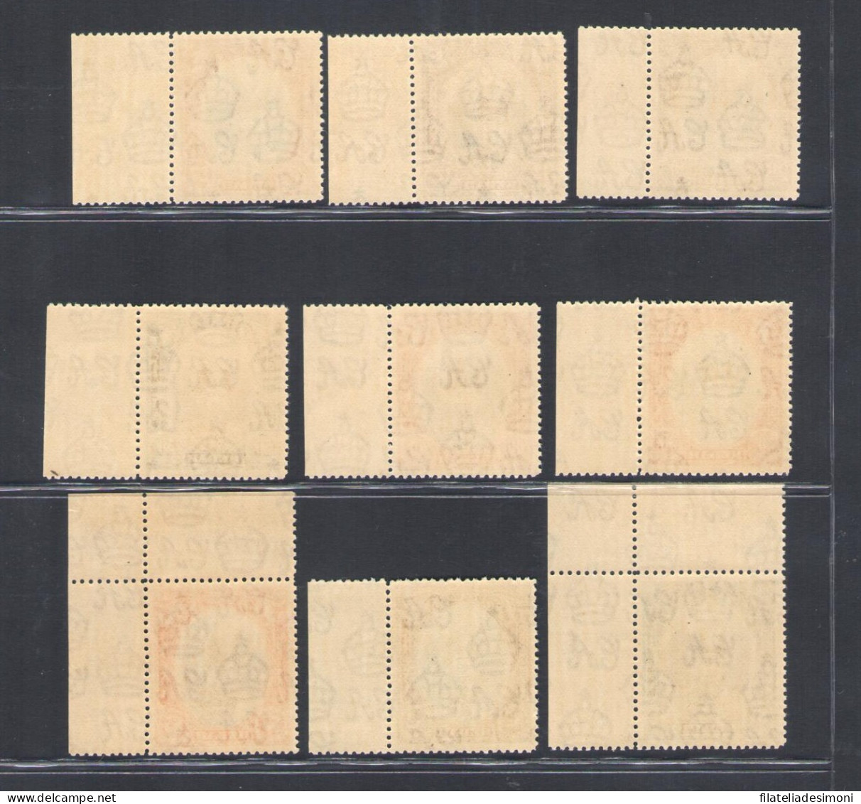 1937 Kedah - Stanley Gibbons N. 60/68 - Serie Di 9 Valori - MNH** - Andere & Zonder Classificatie