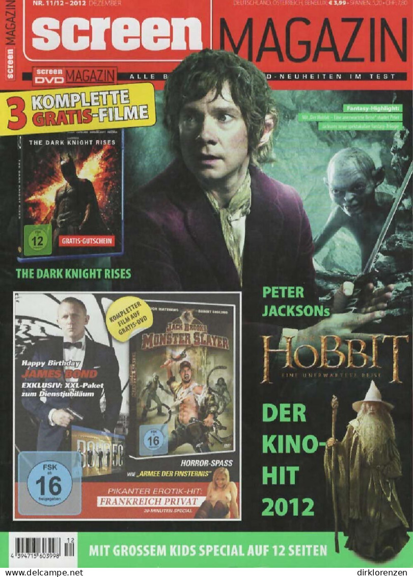 Screen Magazine Germany 2012-11+12 Martin Freeman - Sin Clasificación