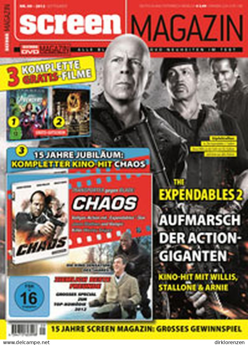 Screen Magazine Germany 2013-02 Bruce Willis Arnold Schwarzenegger - Zonder Classificatie