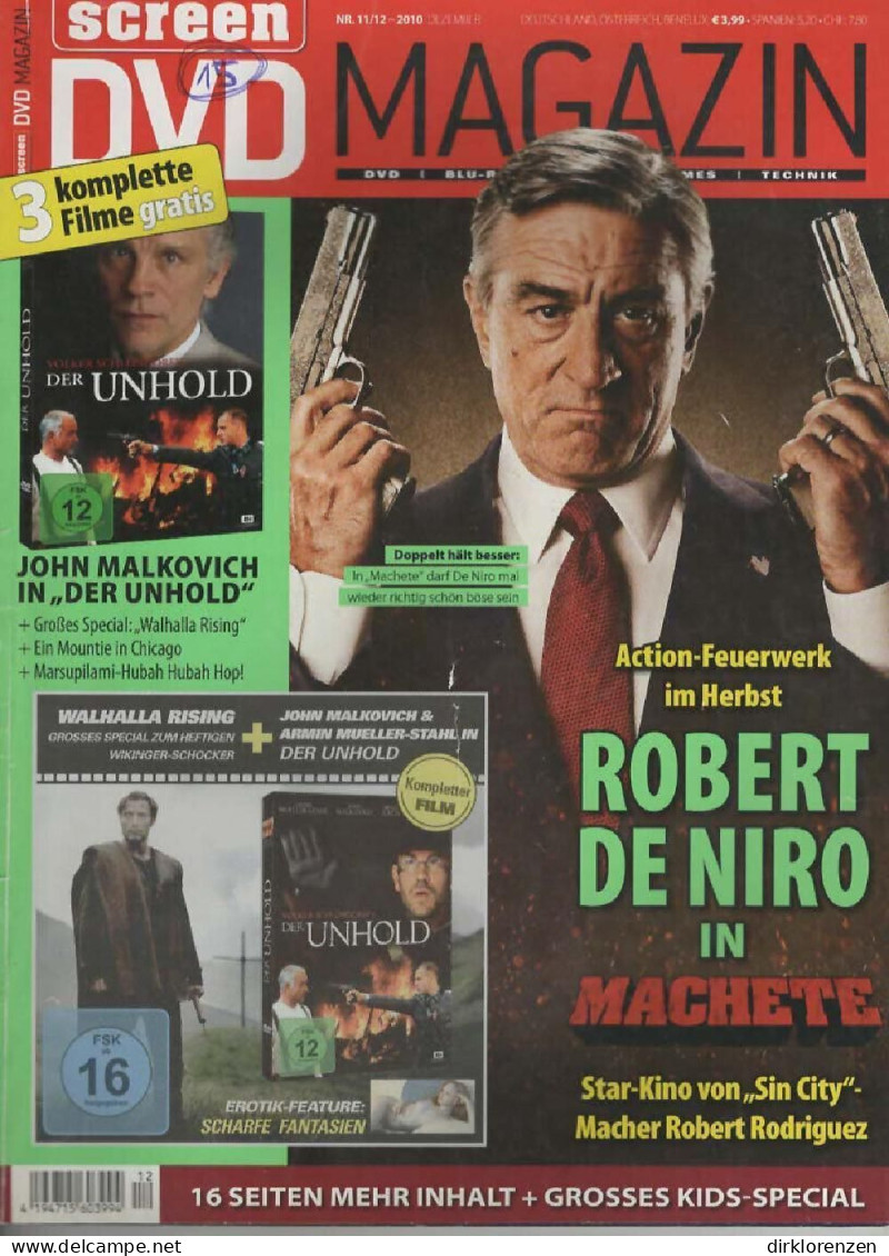 Screen Magazine Germany 2010-11-12 Robert DeNiro ACCEPTABLE - Sin Clasificación