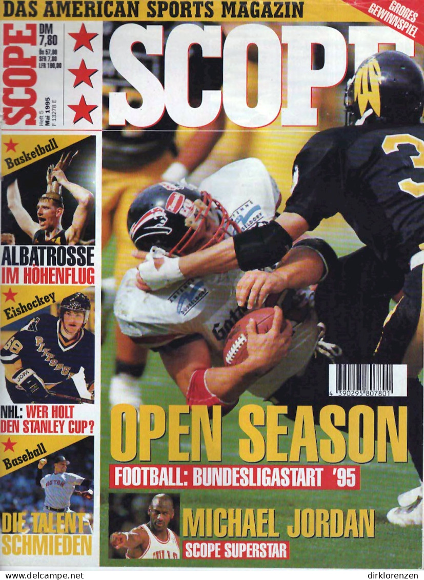 Scope Magazine Germany 1995-05 Michael Jordan - Unclassified