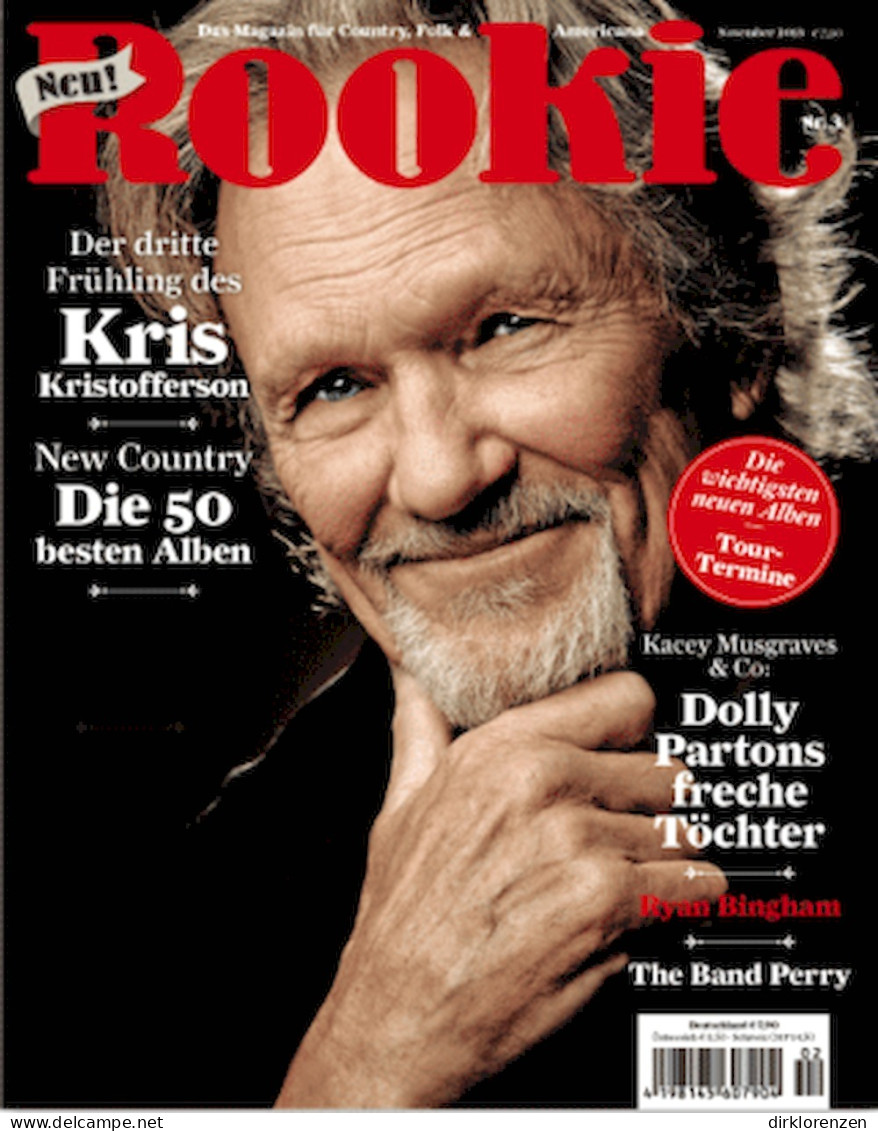 Rookie Magazine Germany 2013 #3 Kris Kristofferson - Non Classés