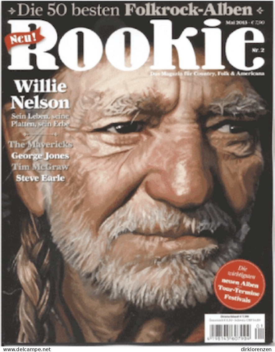 Rookie Magazine Germany 2012 #2 Willie Nelson - Zonder Classificatie