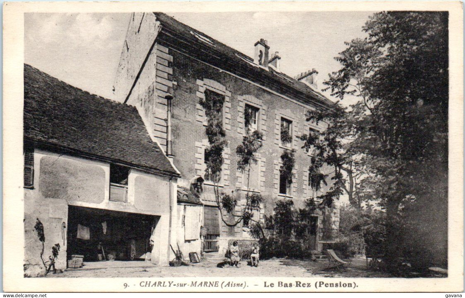 02 CHARLY-sur-MARNE - Le Bas Rez (Pension) - Autres & Non Classés