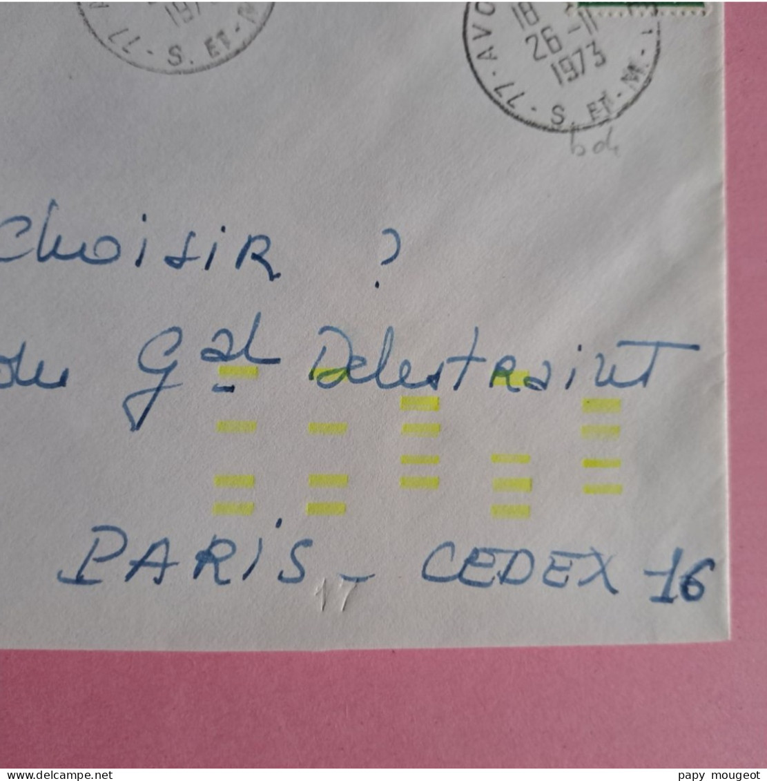 Arcueil - CTE - Indexation Code Arcueil I 01-08-1973 03-03-1974 Poste N°17 Code Indexé 75799 - 26-11-1973 - 1961-....