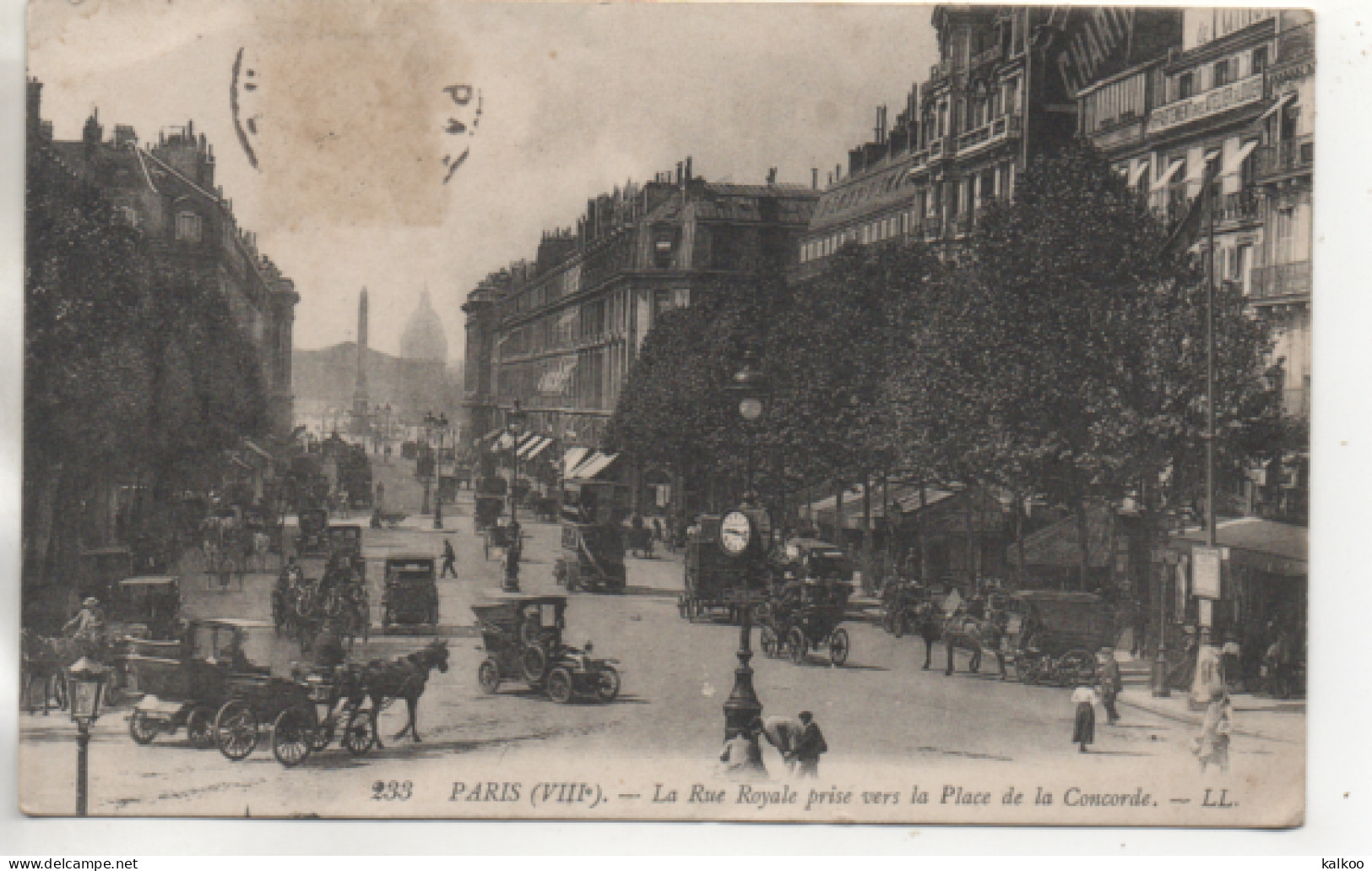 CPA ( Paris - La Rue Royale ) - Distretto: 08