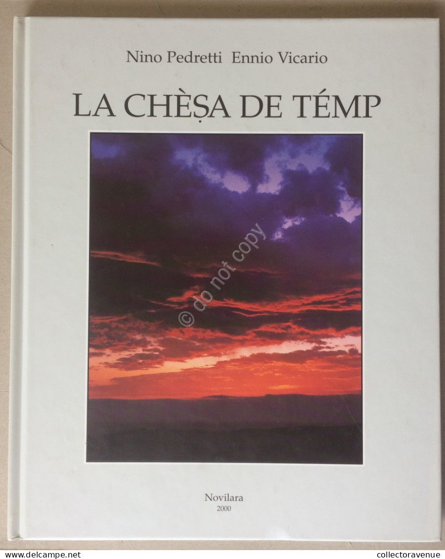 Libro Book - Vicario - Pedretti La Chèsa De Témp - Novilara 2000 - Autografato - Otros & Sin Clasificación