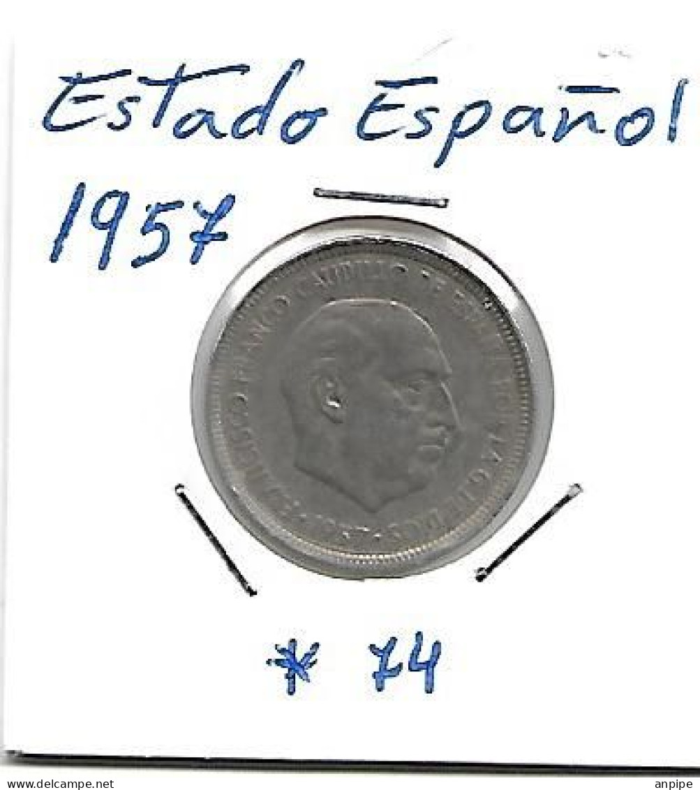 ESPAÑA 1957*74 - 5 Pesetas