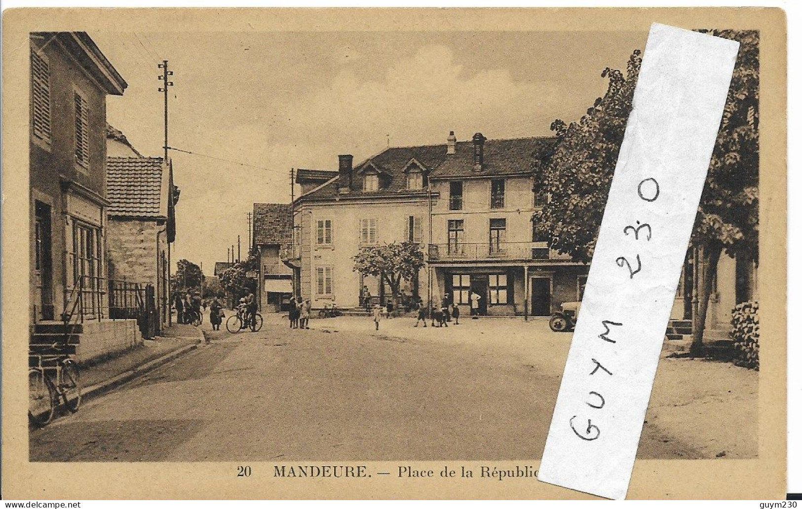 MANDEURE Place De La République - Autres & Non Classés