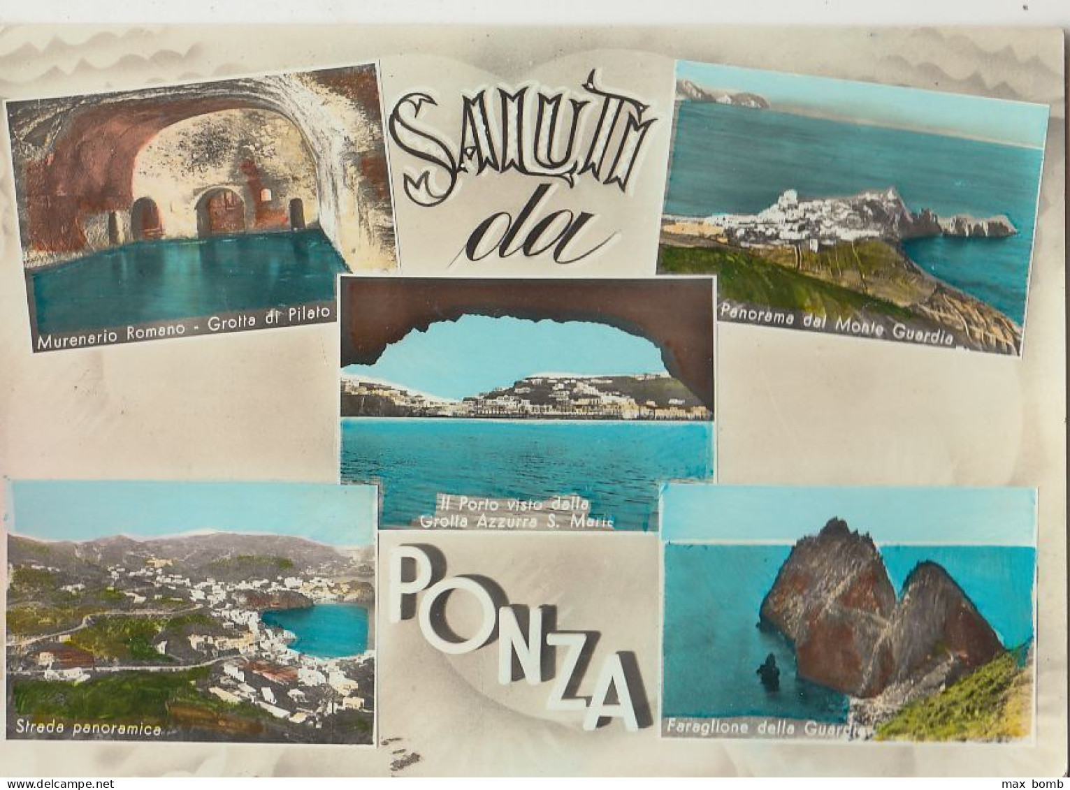 1959 PONZA 2  SALUTI DA --  LATINA - Latina