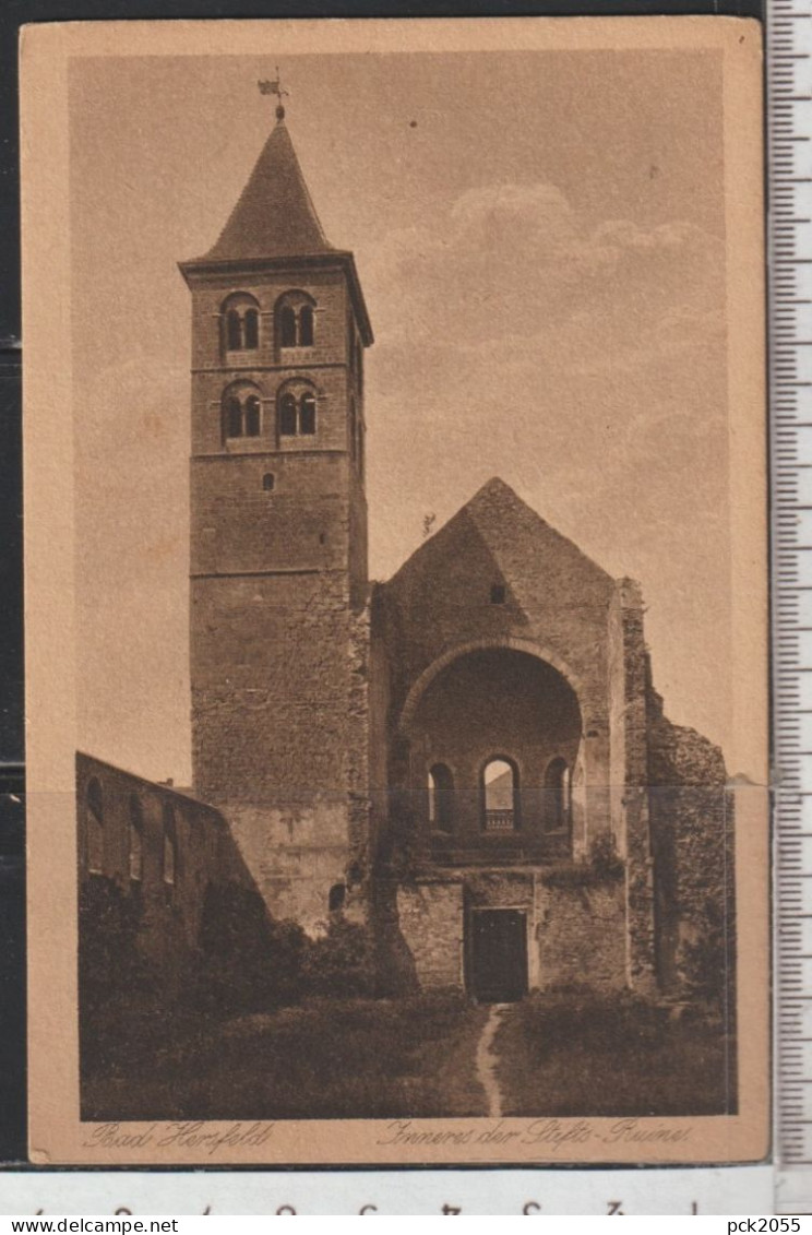 Bad Hersfeld - Inneres Der Stifts-Ruine , Nicht Gelaufen  ( AK 4974 ) Günstige Versandkosten - Bad Hersfeld