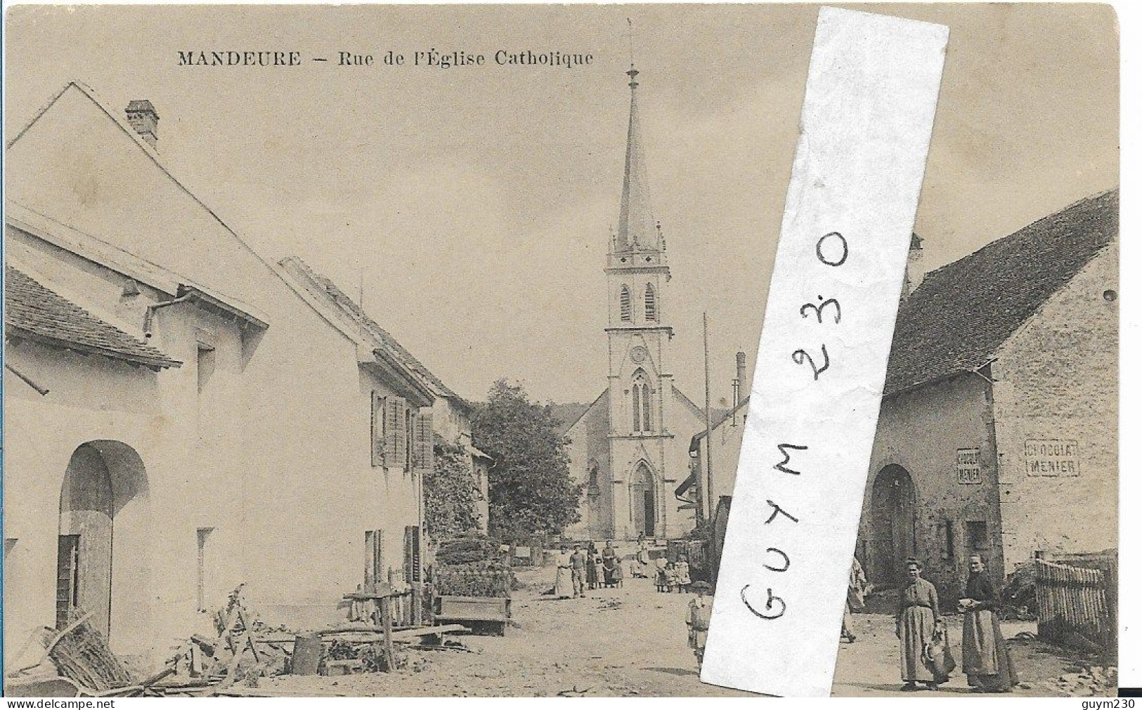 MANDEURE Rue De L'Eglise Catholique - Other & Unclassified