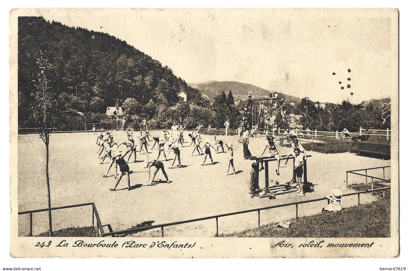 63  La Bourboule  - Parc D'enfants - La Bourboule