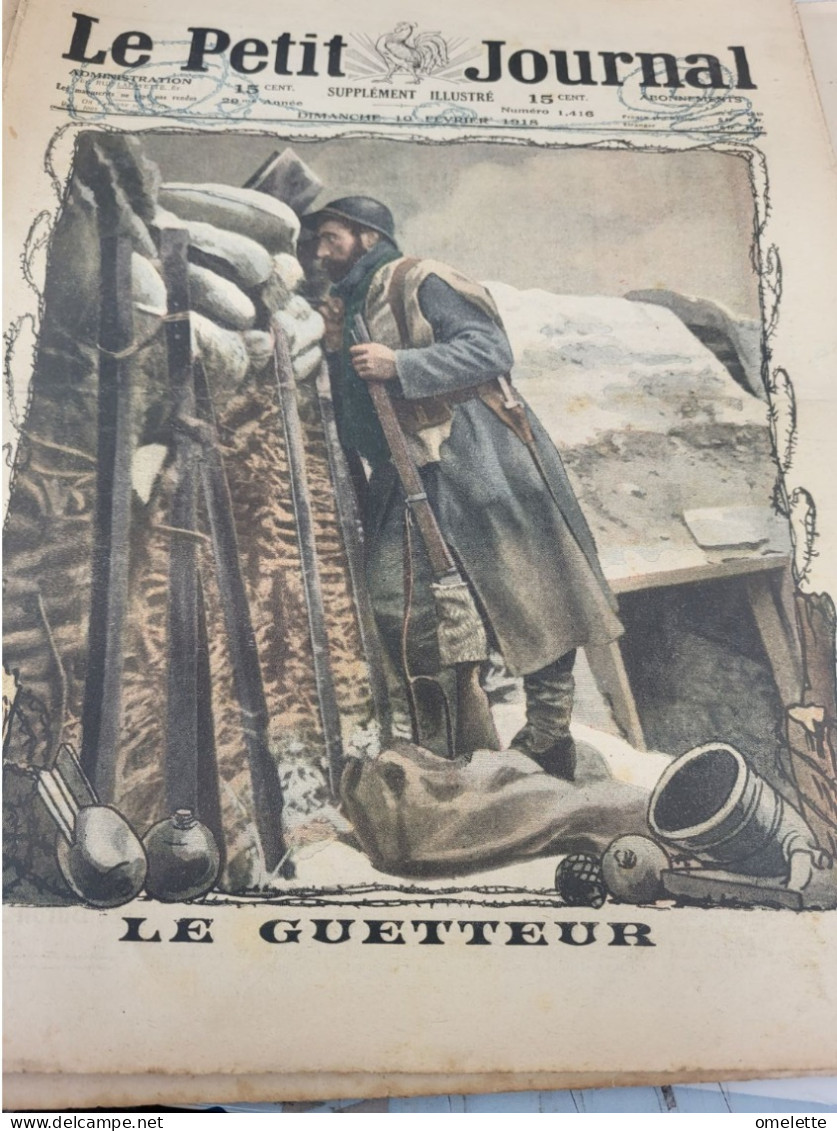 P J 18 /LE GUETTEUR /CONSTRUCTION D UNE VOIE STRATEGIQUE - 1900 - 1949