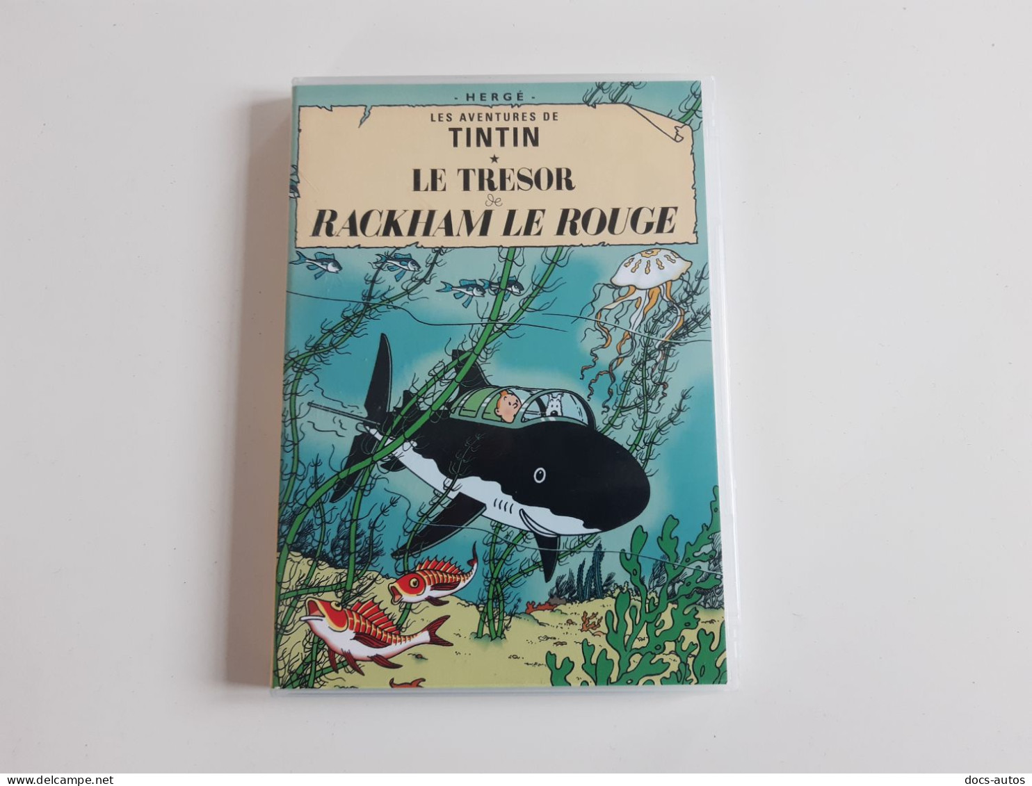 DVD Les Aventures De Tintin - Le Trésor De Rackham Le Rouge - Dessin Animé