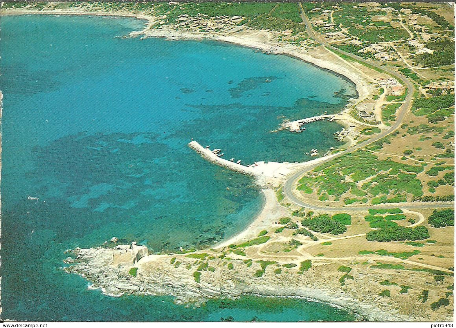 Villasimius (Cagliari) Veduta Aerea, Aerial View, Vue Aerienne, Luftansicht - Cagliari