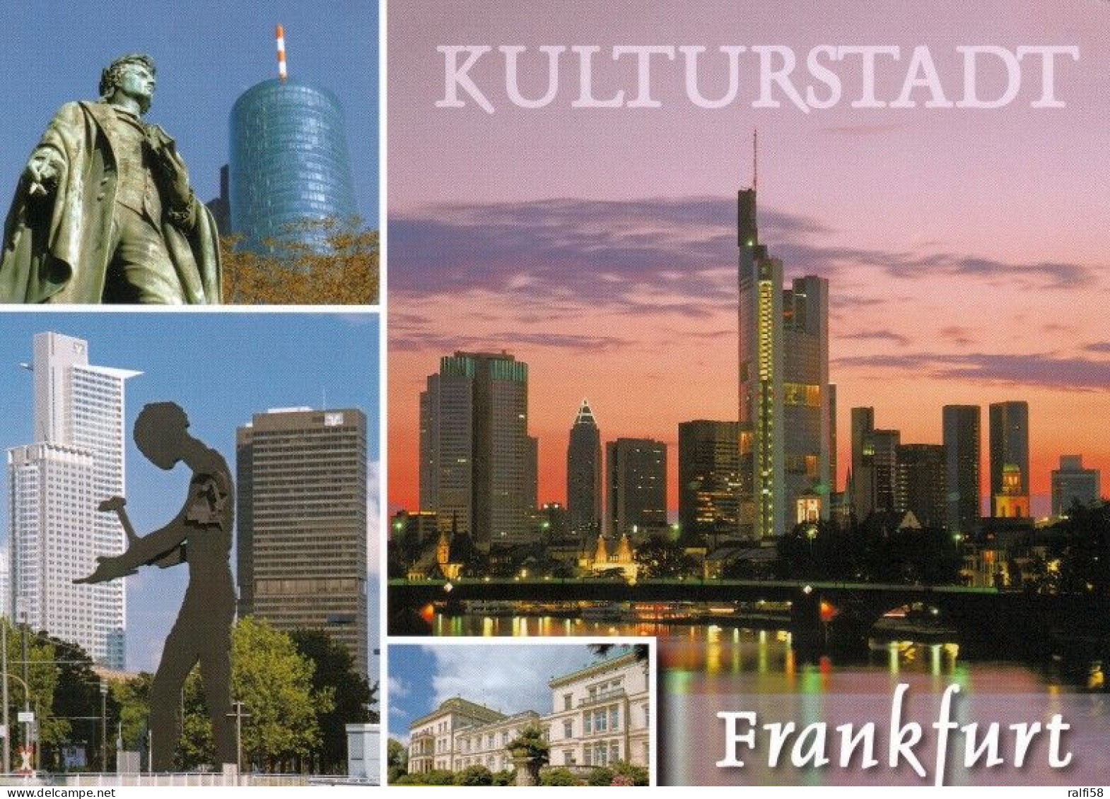 5 AK Germany / Hessen * Sehenswürdigkeiten In Frankfurt A. Main - Siehe Alle 5 Karten * - Frankfurt A. Main