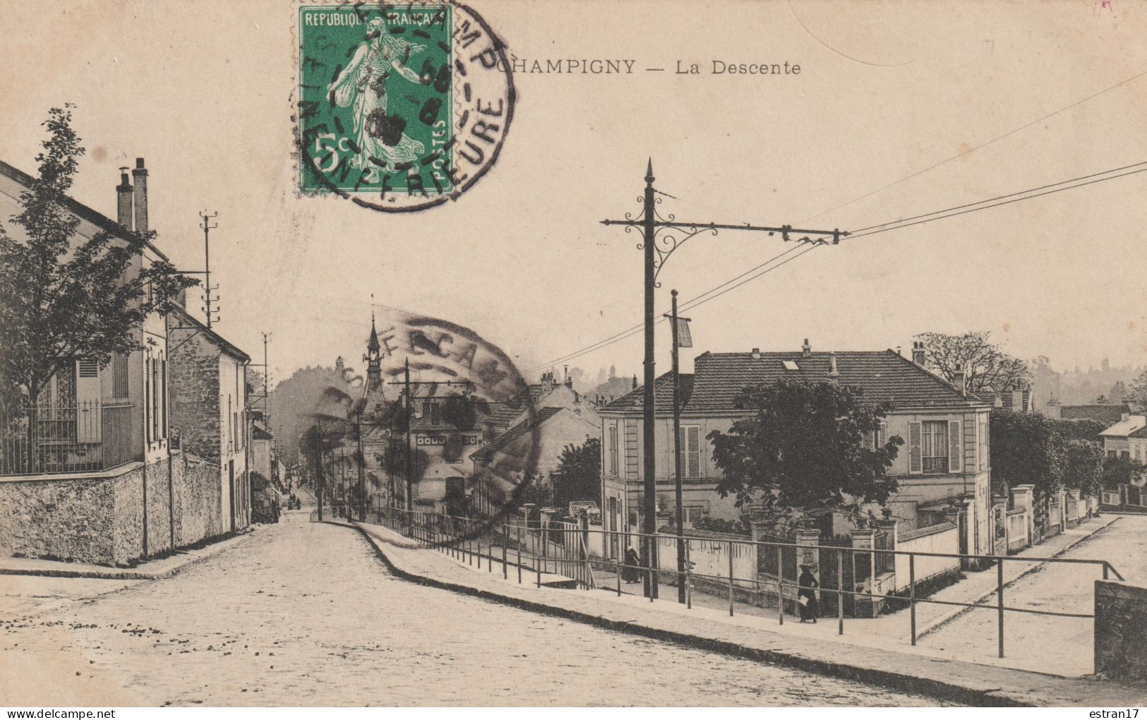 94 CHAMPIGNY LA DESCENTE - Champigny Sur Marne