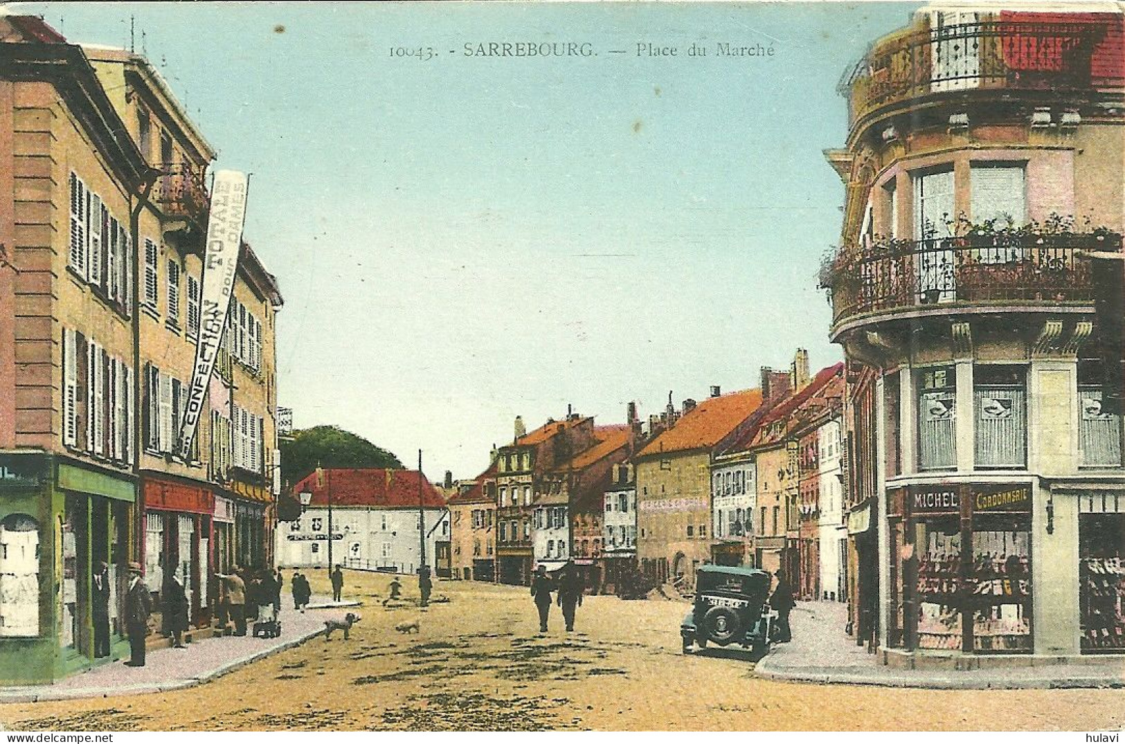 57  SARREBOURG - PLACE DU MARCHE (ref 8570) - Sarrebourg