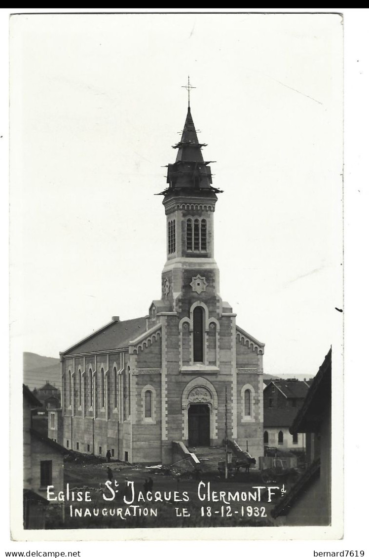 63  Clermont Ferrand - Eglise Saintjacques  Inauguration Le 18 Decembre 1932l - Clermont Ferrand