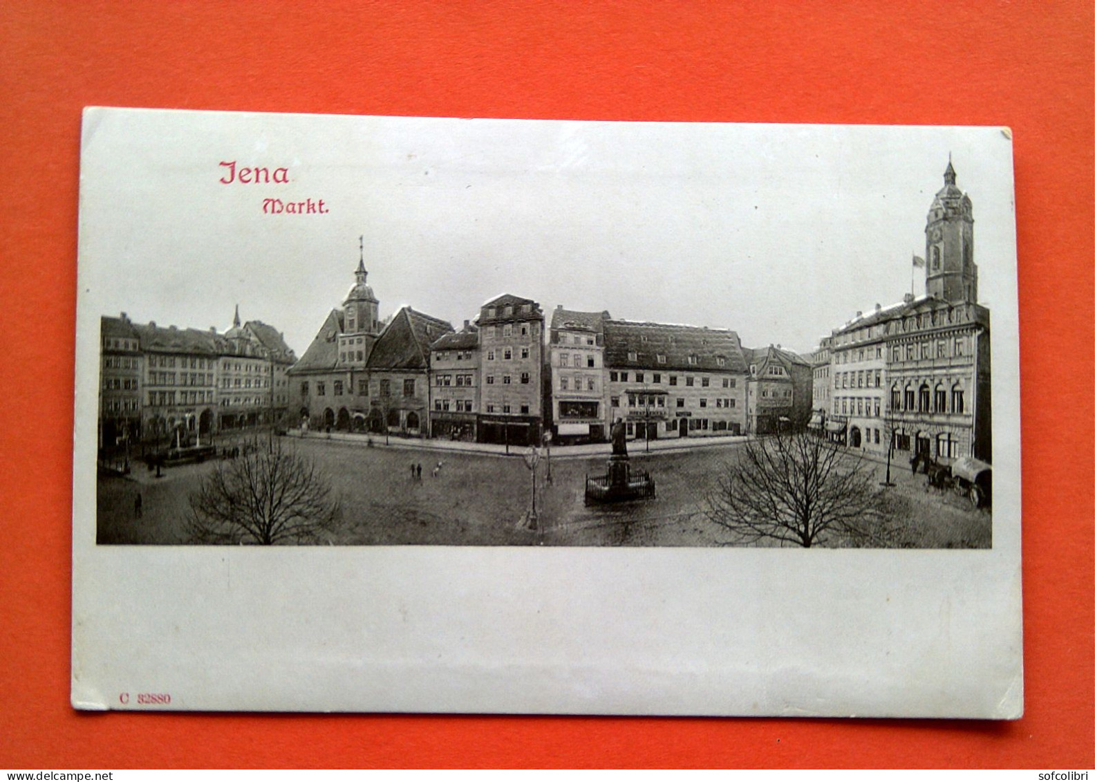 JENA - MARKT (carte Gaufrée) - Jena