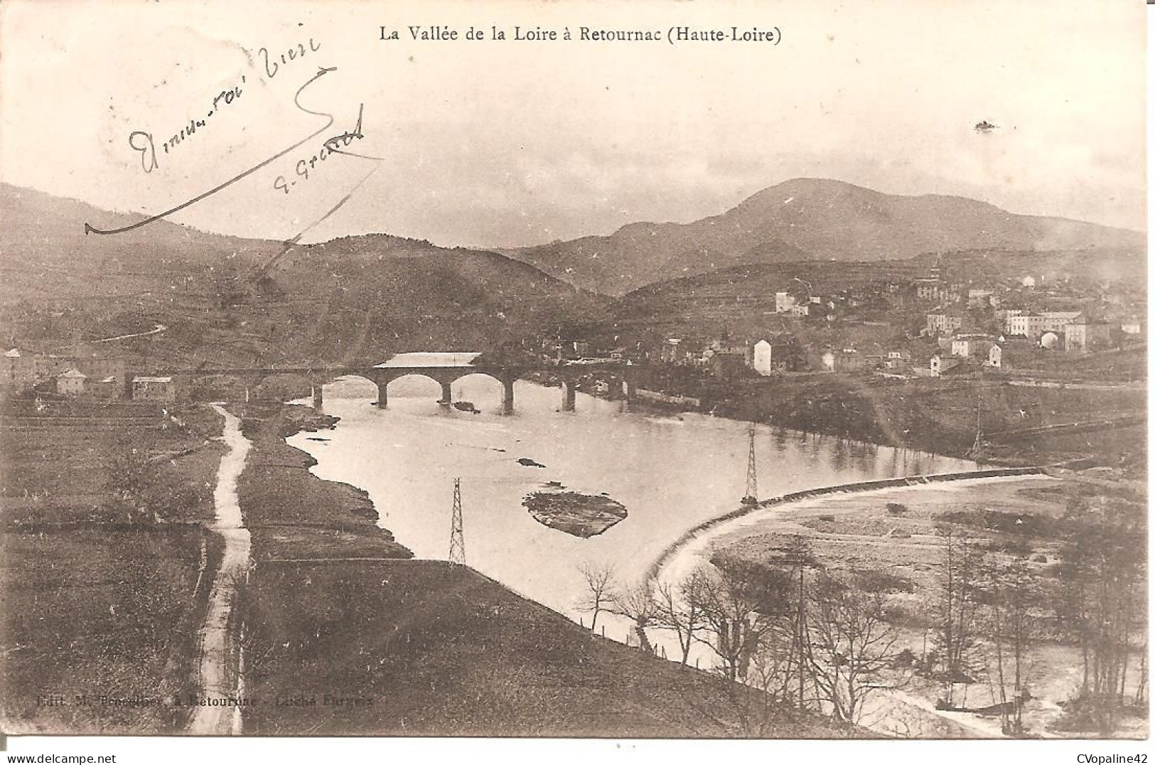 RETOURNAC (43) La Vallée De La Loire En 1904 - Retournac