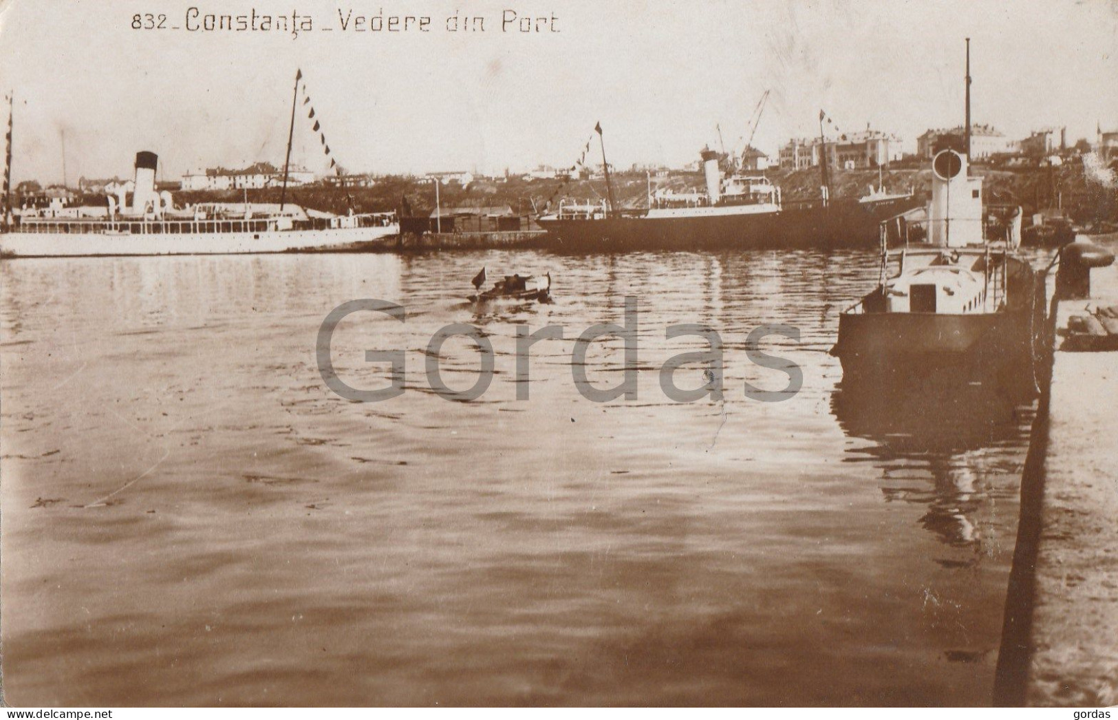 Romania - Constanta - Vedere Din Port - Steamer - Dampfer - Tug Boat - Rumänien