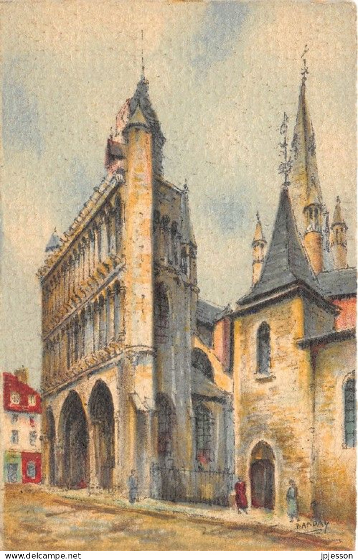 ILLUSTRATEUR - BARDAY - BARRE DAYEZ 3081 D - DIJON, L'EGLISE NOTRE DAME - Barday