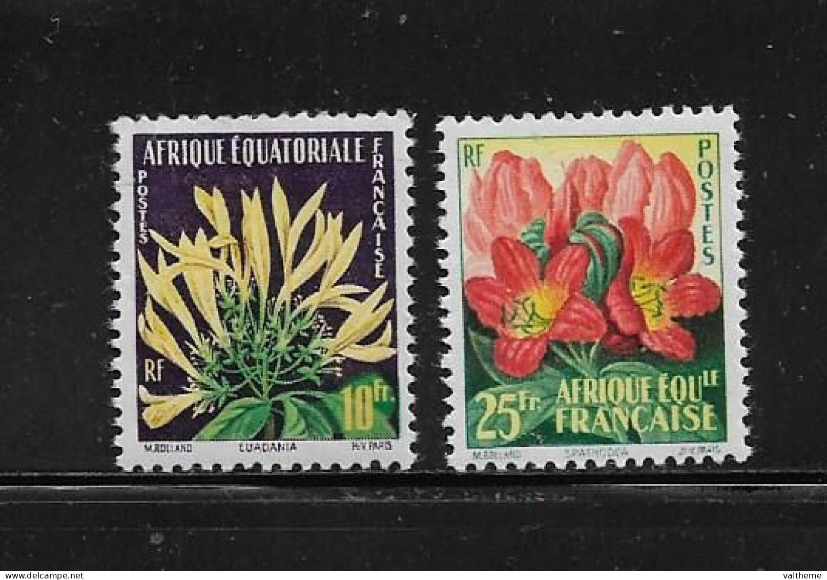 A.E.F.  (  DIV - 641 )   1958   N° YVERT ET TELLIER      N° 243/244   N** - Unused Stamps