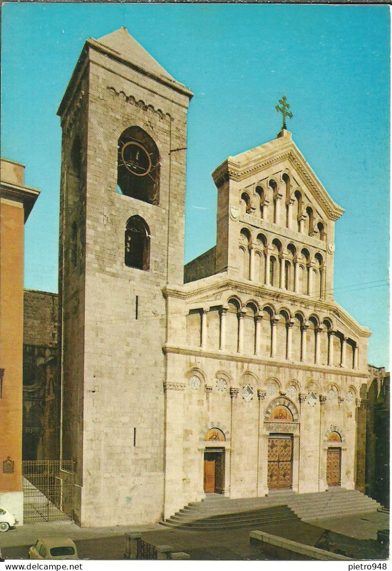 Cagliari (Sardegna) Duomo, Facciata E Campanile, Cathedral, Cathedrale, Der Dom - Cagliari