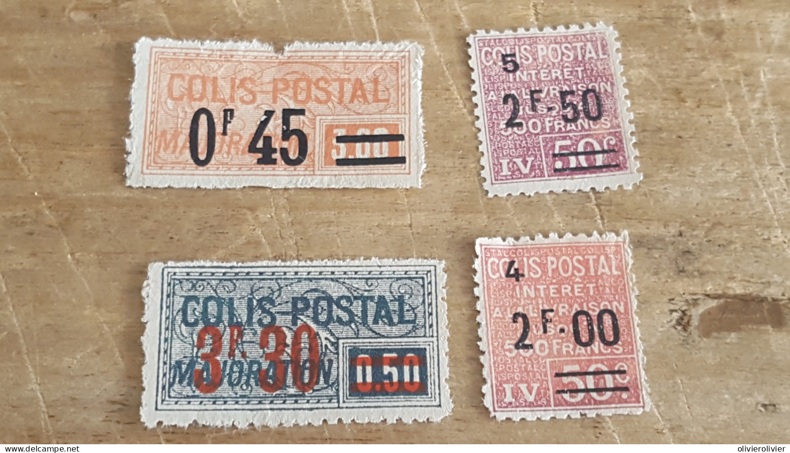 REF A3926 FRANCE NEUF* COLIS POSTAUX - Mint/Hinged