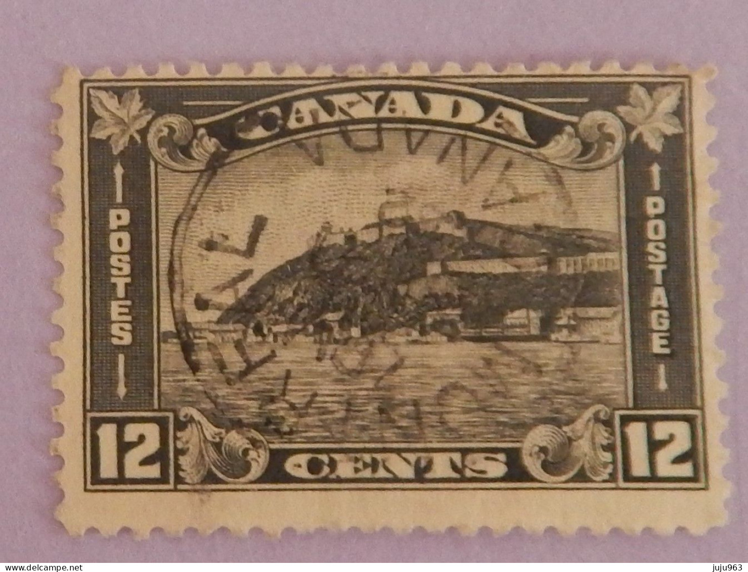CANADA YT 152 OBLITERE"ANCIENNE CITADELLE DE QUEBEC" ANNEES 1930/1931 - Oblitérés